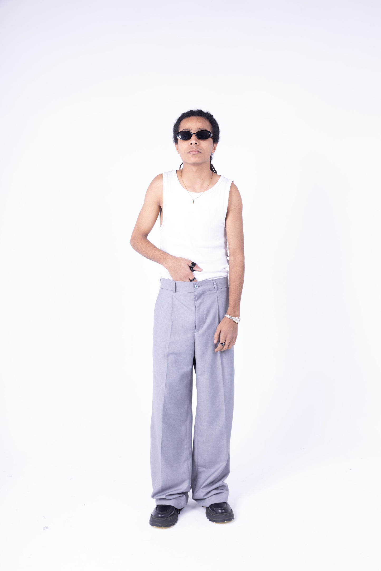 pants Pale gray