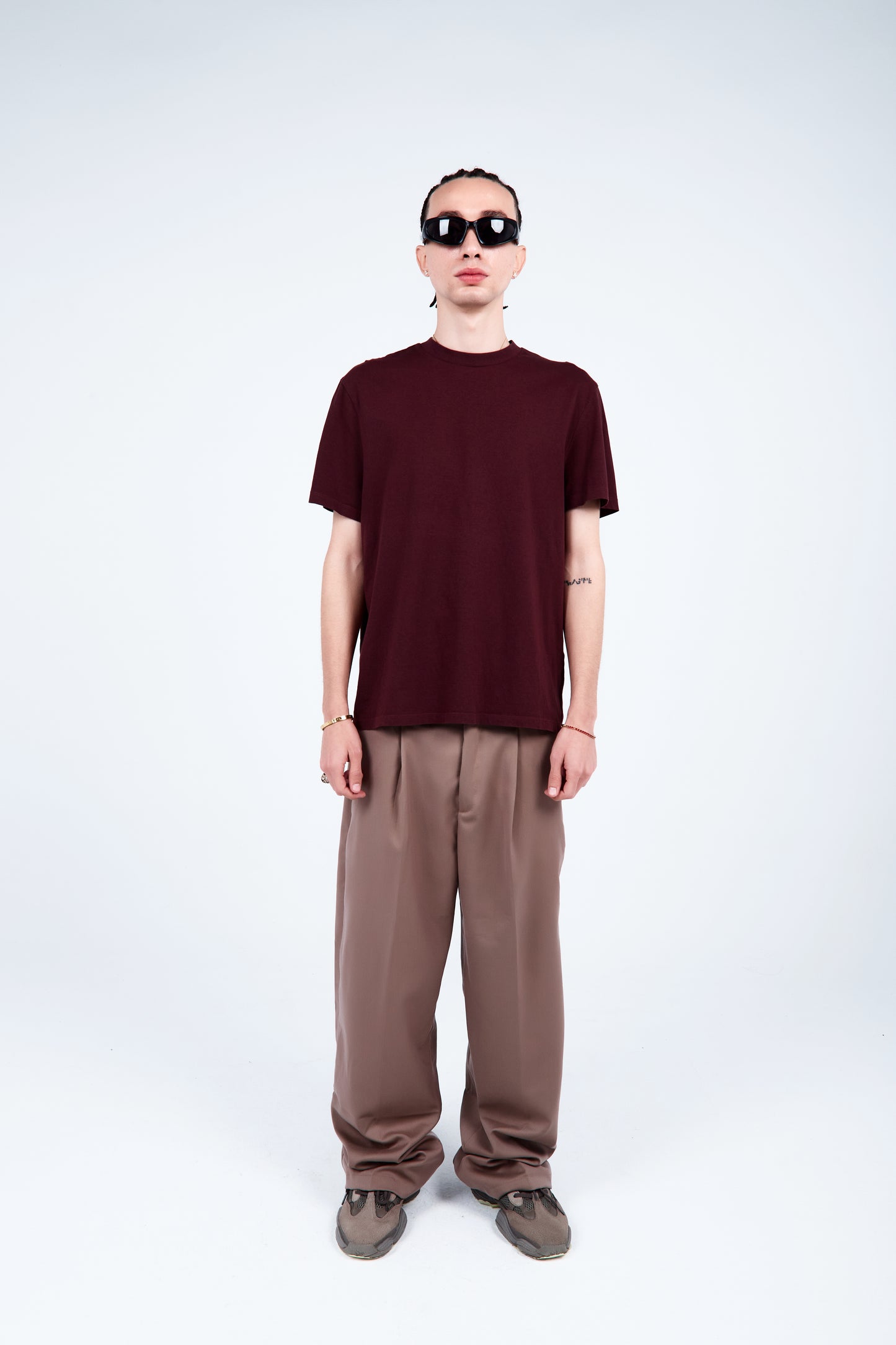 wide leg pants Beige