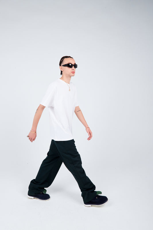 wide leg pants Black 