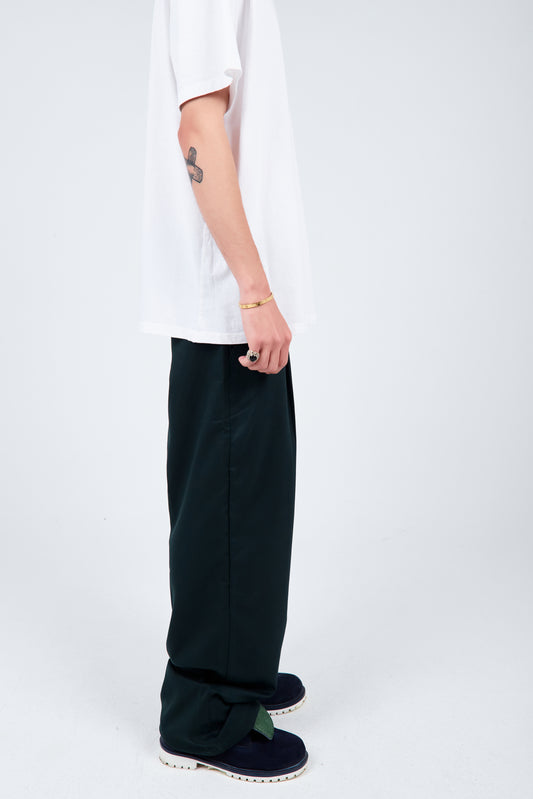 wide leg pants Black 