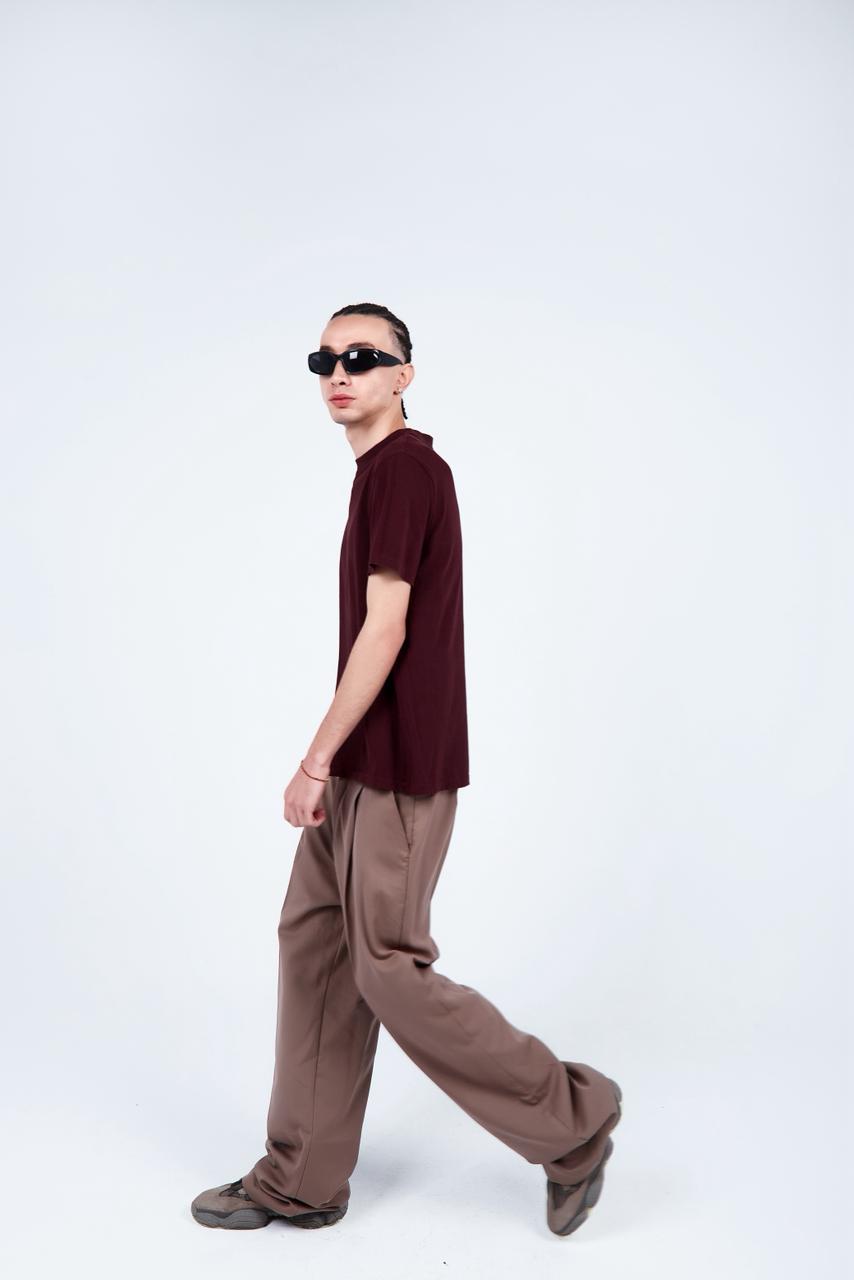 wide leg pants Beige